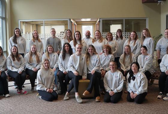 Mid-State’s spring 2024 Nursing graduates in the days leading up to their May 11 graduation and May 14 pinning ceremony on the College’s Wisconsin Rapids Campus.