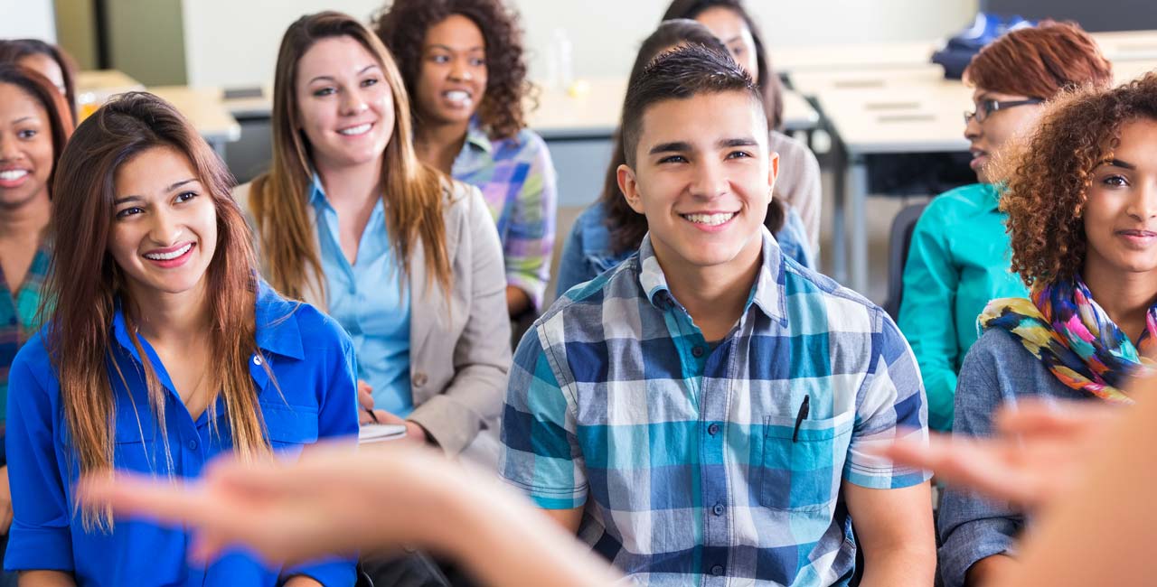 Students Sitting in Class