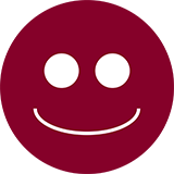 Icon of a smiley face.