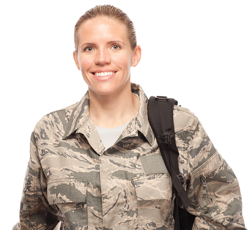 Woman in uniform