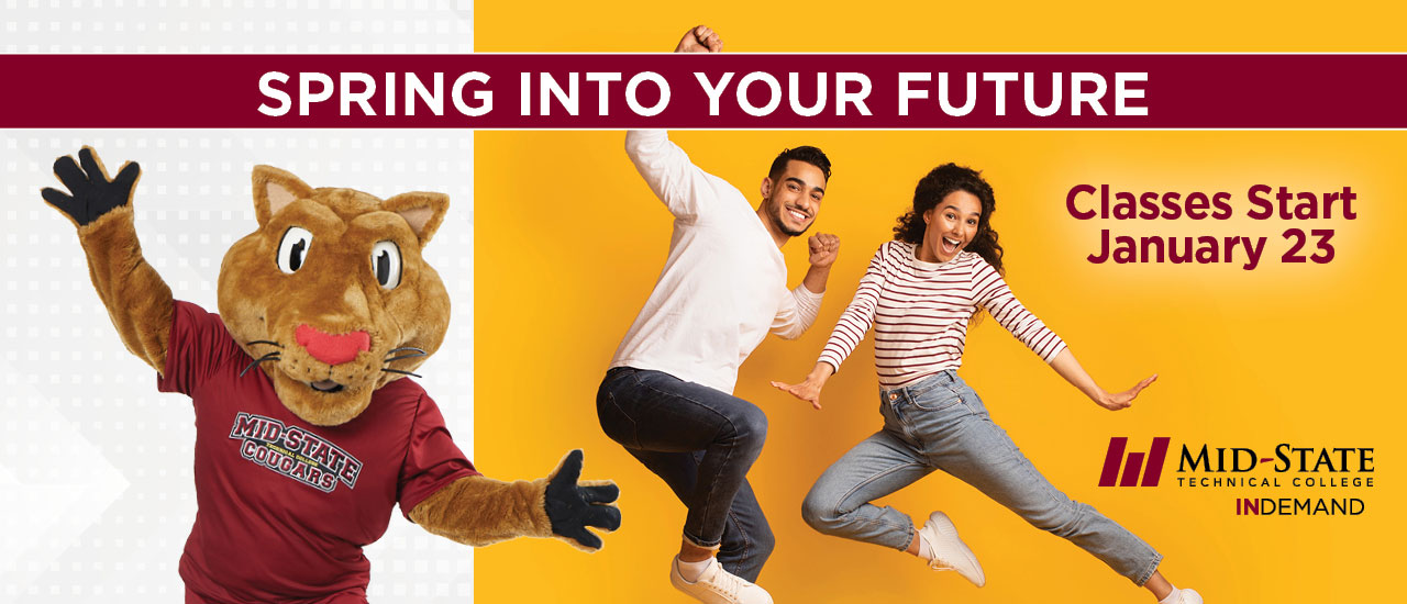 Register Today MidState Technical College