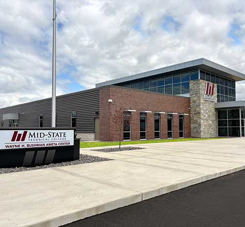 Outside of the AMETA Center