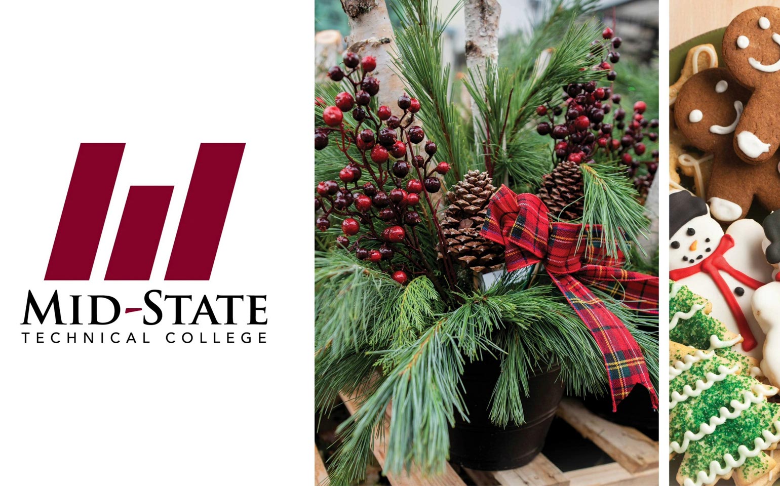 Mid-State’s Continuing Education holiday workshops image.
