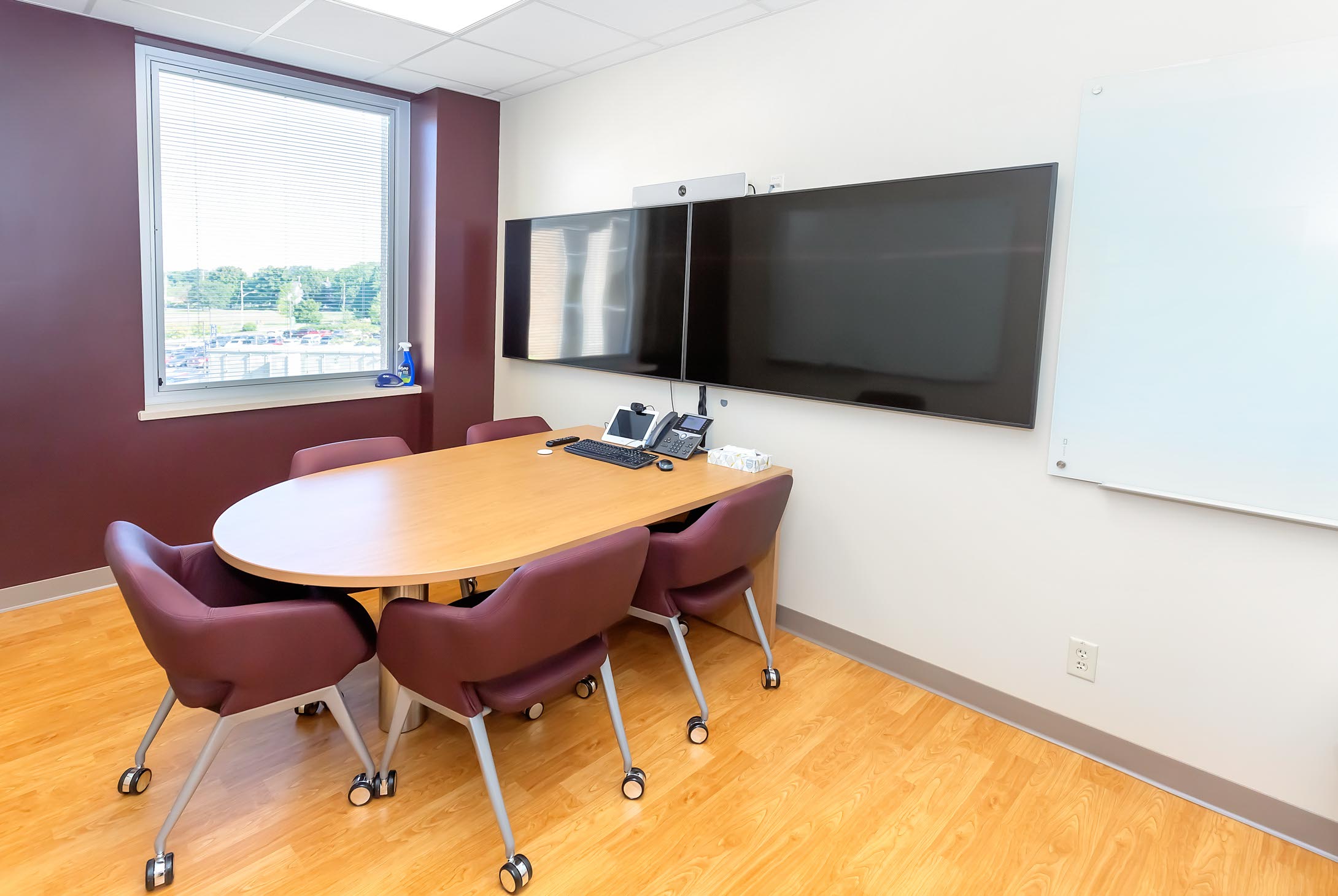 Healthcare Simulation Center meeting room.