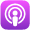 Apple Podcasts Icon