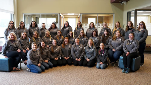 Mid-State’s spring 2023 Nursing graduates in the days leading up to their May 13 graduation and pinning ceremony on the College’s Wisconsin Rapids Campus.