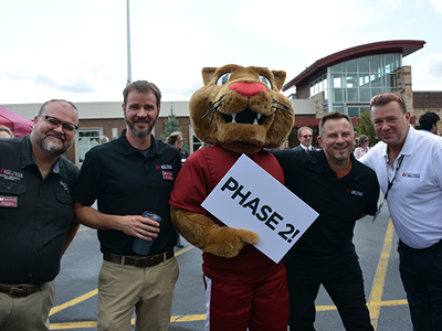 Mid-State Faculty: Mike Schultz, Mike Johnson, Grit, Matt McCall and Jim Koskey