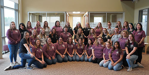 Mid-State’s fall 2022 Nursing graduates in the days leading up to their Dec. 10 graduation and pinning ceremony on the College’s Wisconsin Rapids Campus.