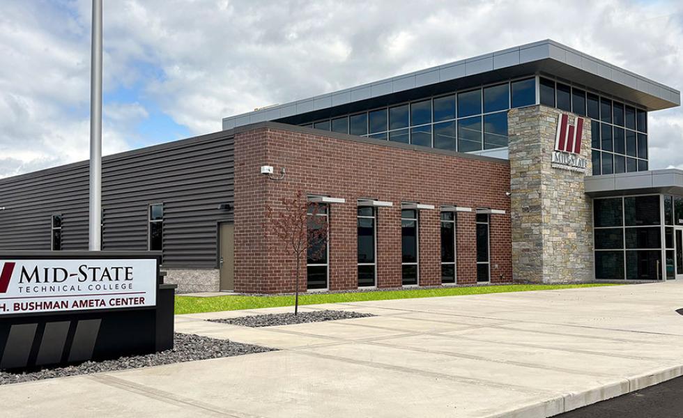 The Advanced Manufacturing, Engineering Technology, and Apprenticeship (AMETA™) Center of Mid-State Technical College.