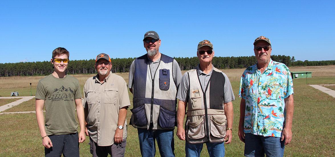 Members of the first-place team, Team Krause, at Mid-State's annual Trapshoot Fundraiser held at the Wisconsin Trapshooting Association in Nekoosa on September 20.