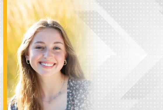 Claire Pearce, Marshfield High School student and winner of Mid-State’s $5,000 Big Decision Scholarship.
