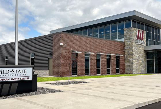 The Advanced Manufacturing, Engineering Technology, and Apprenticeship (AMETA™) Center of Mid-State Technical College.