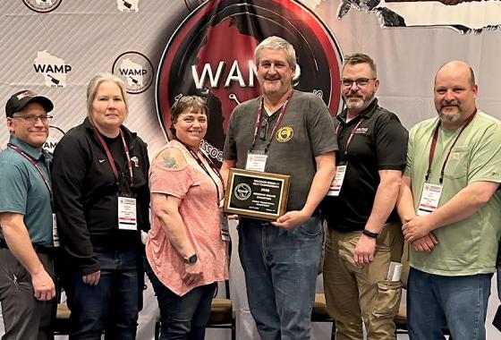 Mid-State Technical College’s Advanced Meat Cutting and Butchery students, recipients of the Reserved Grand Champion award at the 2026 Wisconsin Specialty Meat Championship