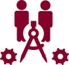 Science Technology Enginerring and Mathmatics cluster icon